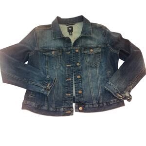 GAP Classic Blue Denim Jacket Trucker Style | Women’s | 2014 size Large